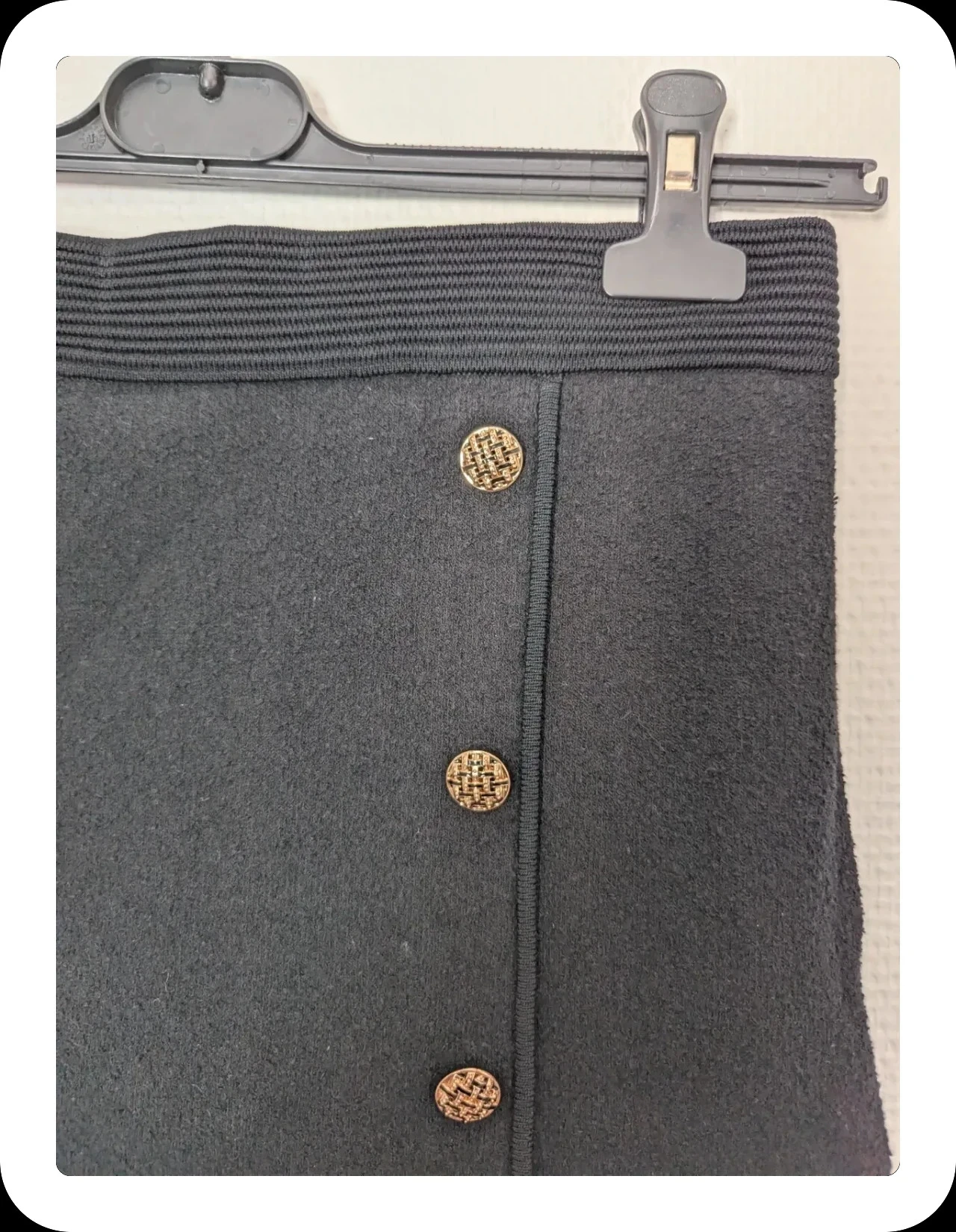 Zwarte korte rok Claudie Pierlot – Nieuw met label (Maat 1 / 36) – photo 4
